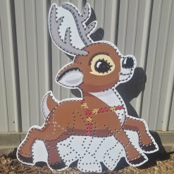 Alternative view of Running Deer