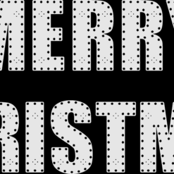 Merry Christmas 15 inch Letters