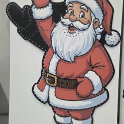 Waving Santa Claus